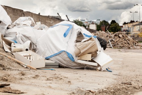 Professional team assessing office clearance needs in Clapham