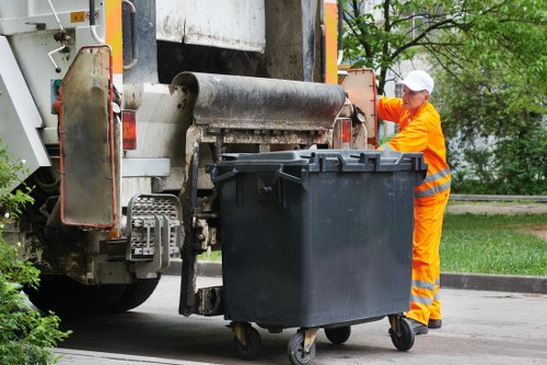 Advanced machinery used for site clearance in Clapham