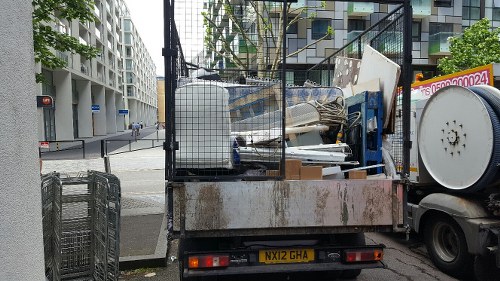 Different sizes of skips available for hire in Clapham